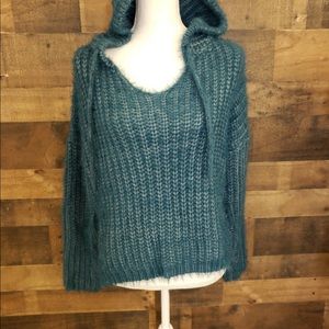 POL Long sleeve Mohair hoodie